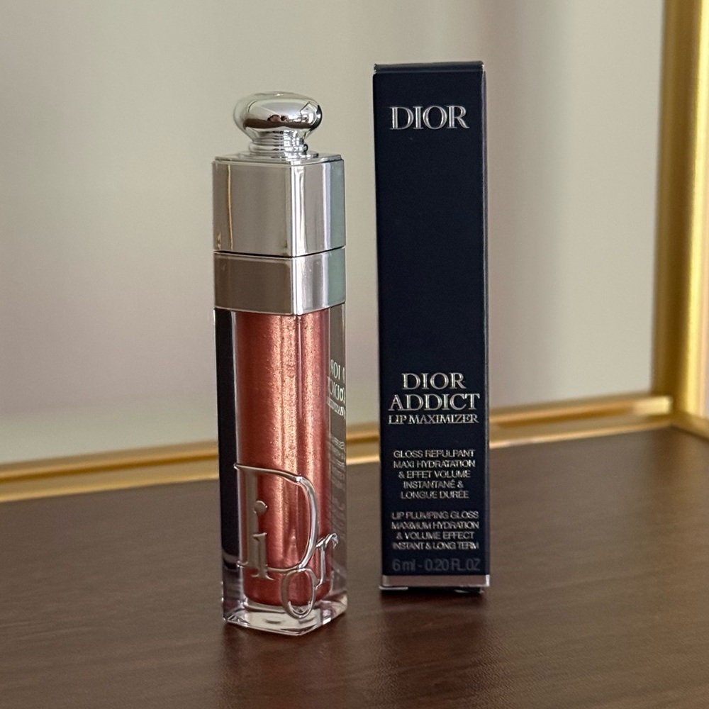 Dior Lip Addict Maximizer Gloss in Solar 025